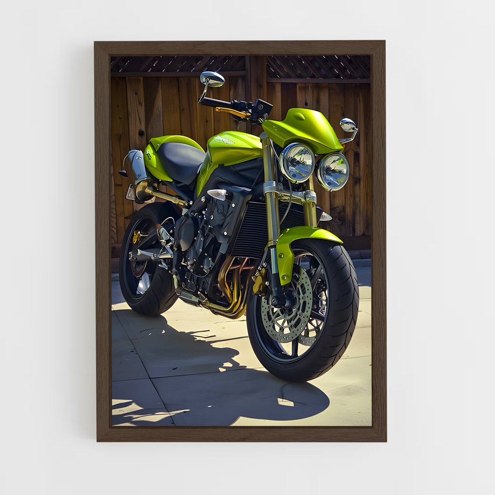Poster Virage Vert – affiche Triumph (vue 5)
